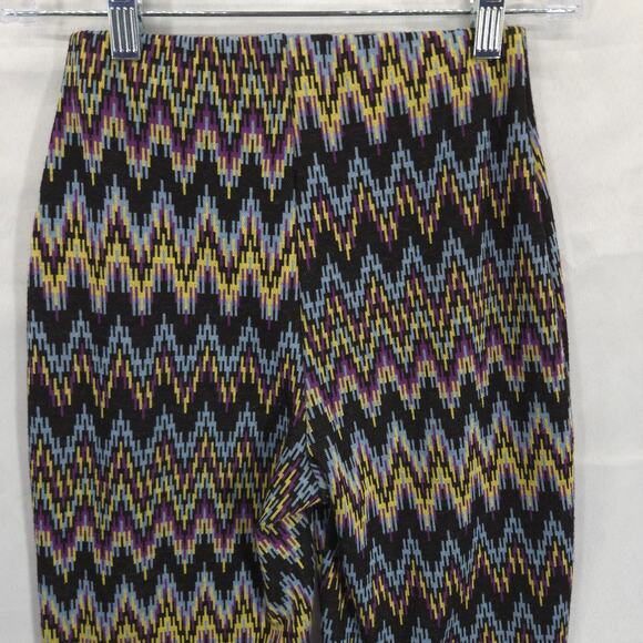 Urban Outfitters Pants Womens XS Multicolor Geometric Boho Bootcut Knit Pull On - Picture 5 of 12